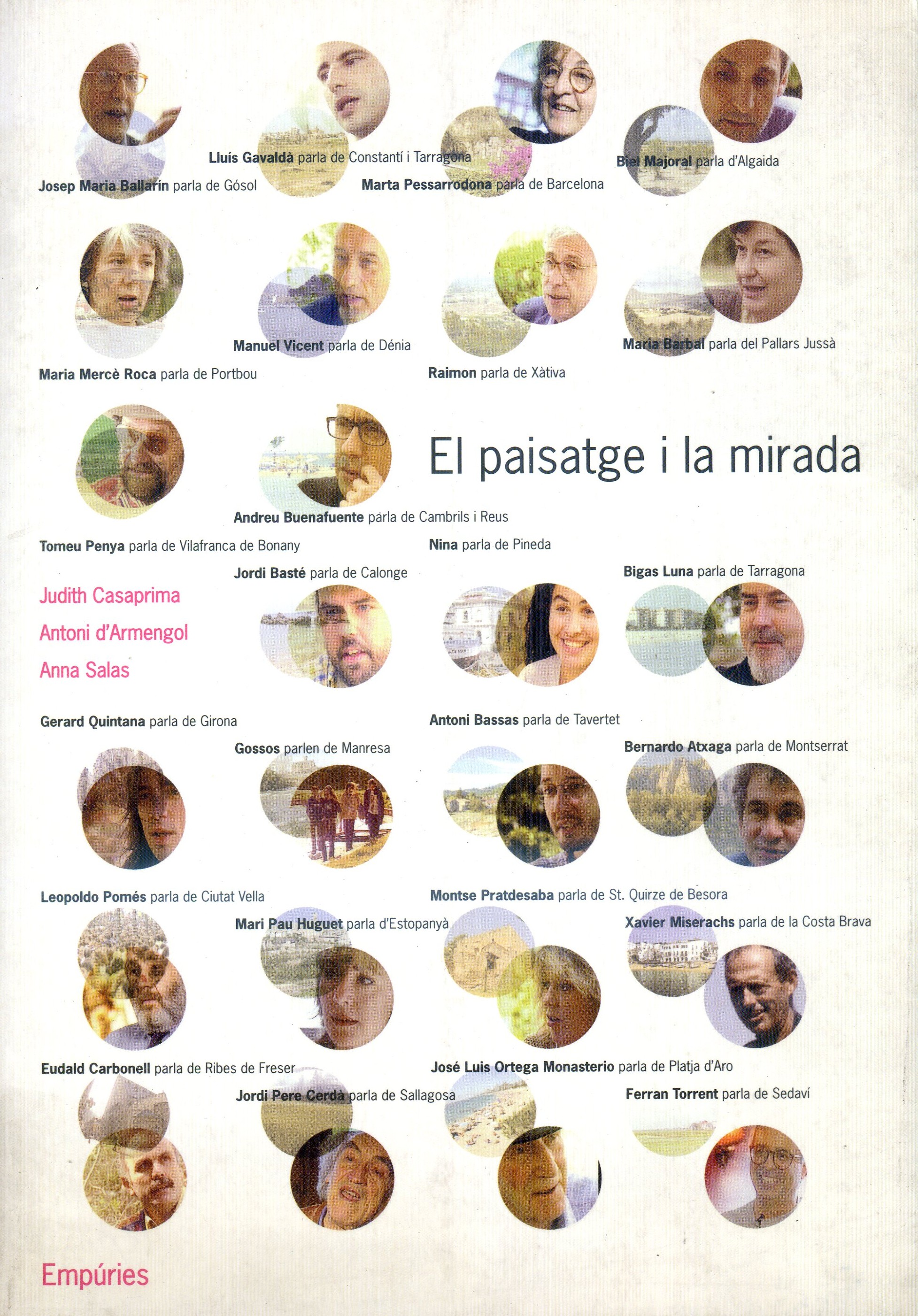 paisatge i la mirada, El - Portada